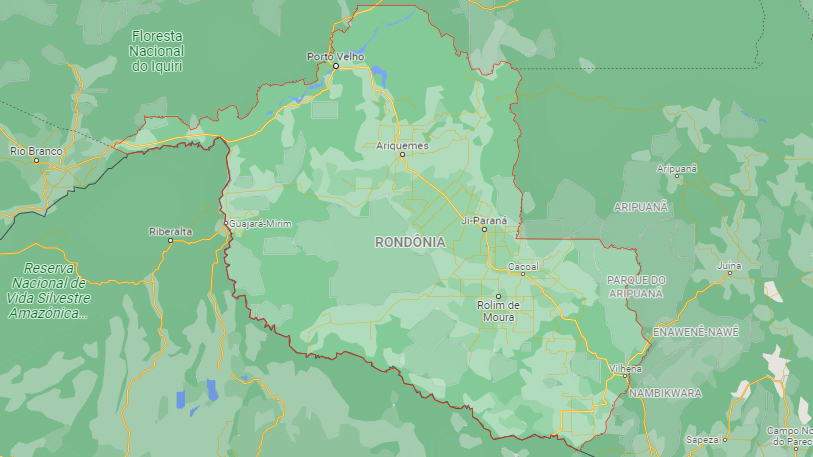 Mapa Rondônia